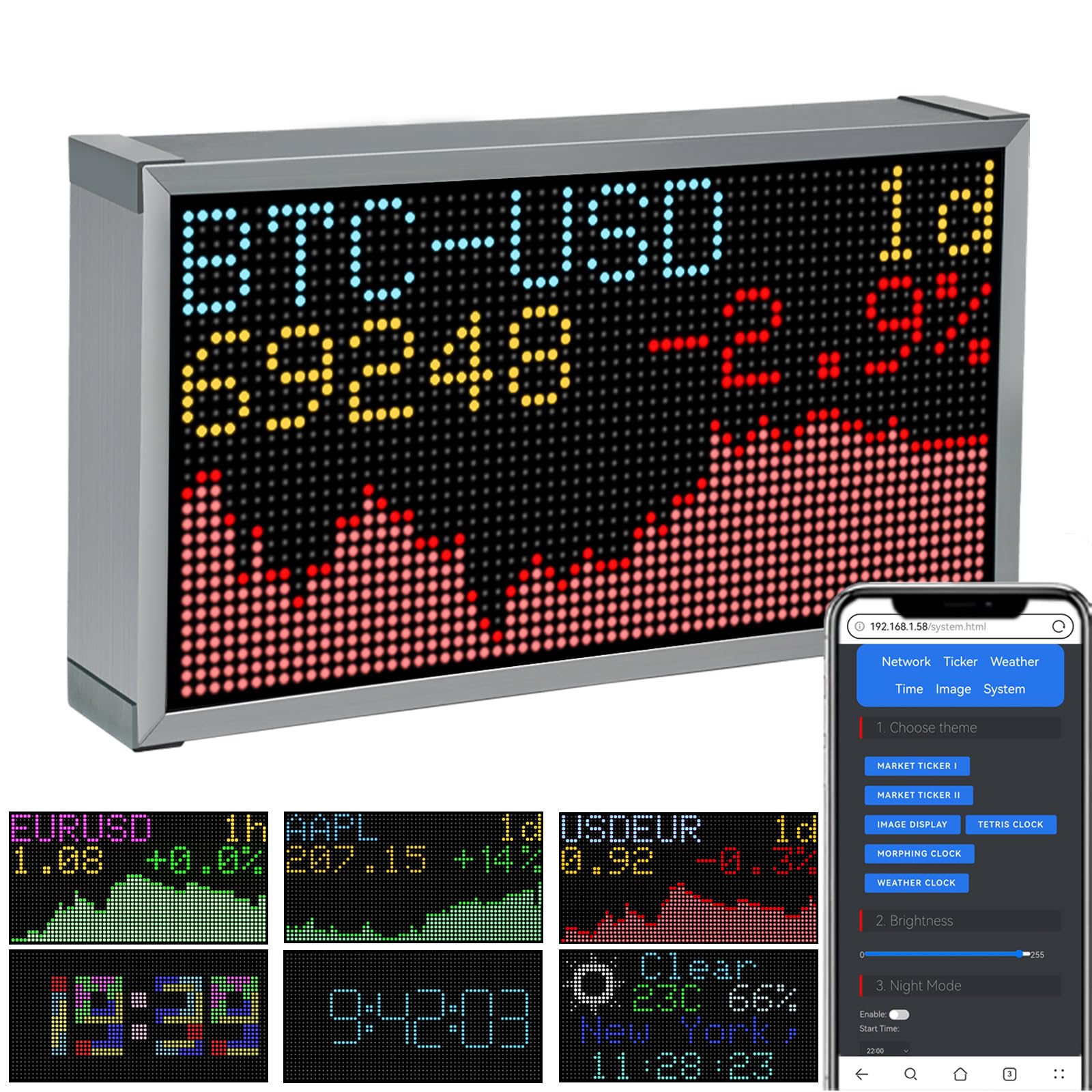 Portable Crypto Monitor